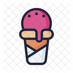 Ice Cream Cone  Icon