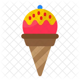 Ice Cream Cone  Icon