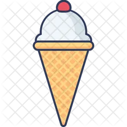 Ice Cream Cone  Icon