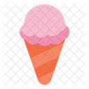 Ice Cream Cone Celebration Party Icon
