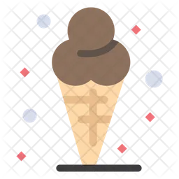 Ice Cream Cone  Icon