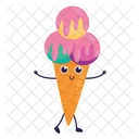 Ice Cream Cone Ice Cream Cream Icon