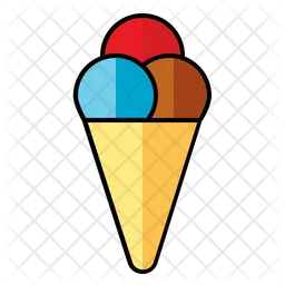 Ice Cream Cone  Icon