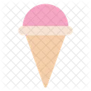 Ice Cream Cone Ice Cream Dessert Icon