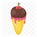 Cone Ice Cream Sweet Icon