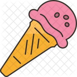 Ice Cream Cone  Icon