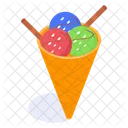 Ice Cream Cone Dessert Icon