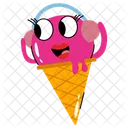 Ice Cream Cone Sweet Dessert Icon