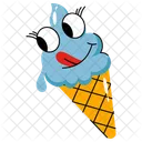 Ice Cream Cone Sweet Dessert Icon