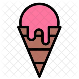 Ice Cream Cone  Icon