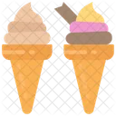 Ice Cream Cones Dessert Sweet Icon