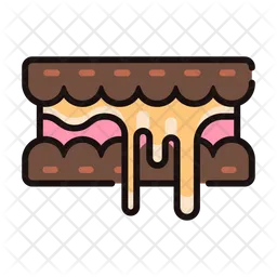 Ice-cream Cookie  Icon