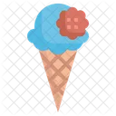 Ice Cream Cookie  Icon