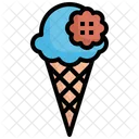 Ice Cream Cookie  Icon