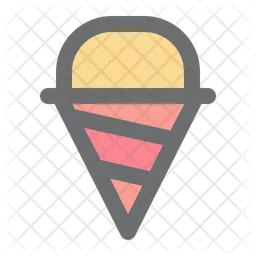 Ice Cream Corn  Icon