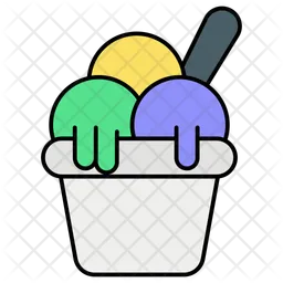 Ice Cream Cup  Icon