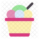Ice Cream Cup Sweet Dessert Icon