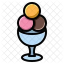 Dessert Gelato Ice Cream Icon