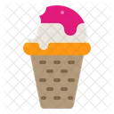 Cold Dessert Summer Icon