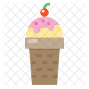 Ice Cream Restaurant Kitchen Icon