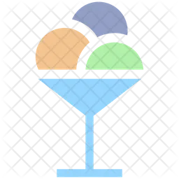 Ice Cream Cup  Icon