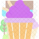 아이스크림 컵  아이콘
