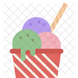 Ice Cream Cup  Icon