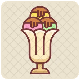 Ice Cream Cup  Icon