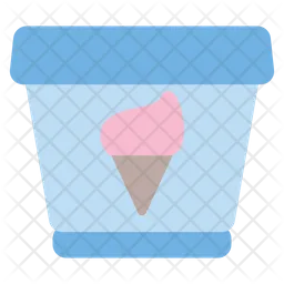 Ice cream cup  Icon