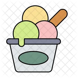 Ice Cream Cup  Icon