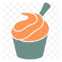 Ice Cream Cup Yogurt Food Icon