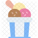 Ice Cream Frozen Icon