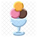 Dessert Gelato Ice Cream Icon
