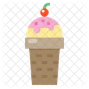 Ice Cream Restaurant Kitchen Icon
