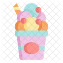 Ice cream cup  Icon