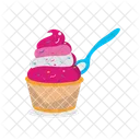 Ice Cream Cup Ice Cream Dessert Icon