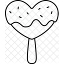 Ice Cream Heart  Icon