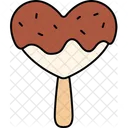 Ice Cream Heart  Icon