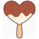 Ice Cream Heart  Icon