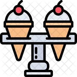 Ice Cream Holder  Icon