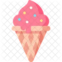 Ice Cream Dessert Cone Icon