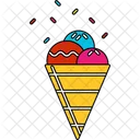 Ice Cream Dessert Sweet Icon