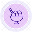 Ice Cream Line Icon Icon