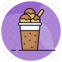Ice Cream Chocolate Frozen Icon