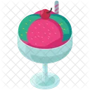 Ice Cream Glass Icon