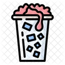 Ice cream in a cup  Icon