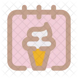 Ice cream month  Icon