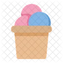 Ice Cream On The Cup  Icon