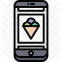 Ice Cream Parlor App Ice Cream App Mobile App Icon