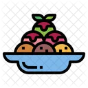 Ice Cream Plate  Icon